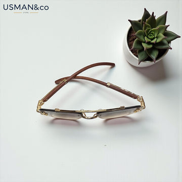 CTR BRANDED FRAME LESS SUNGLASSES