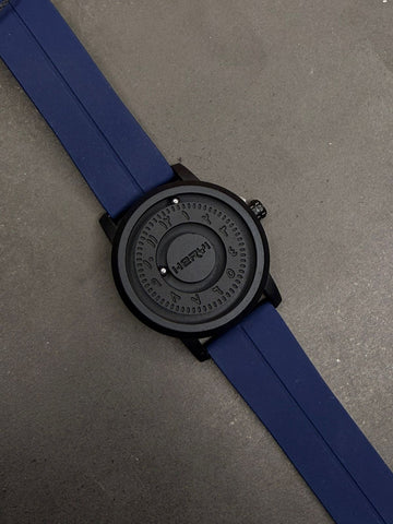 Unique rotating-disc dial for a modern, futuristic look